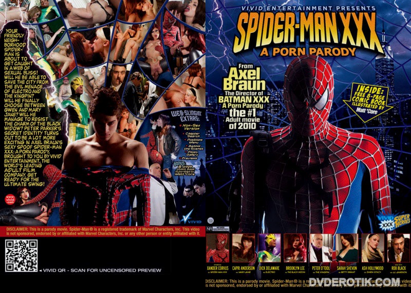 Spiderman Porn Movie - Spider Man XXX A Porn Parody DVD by Vivid