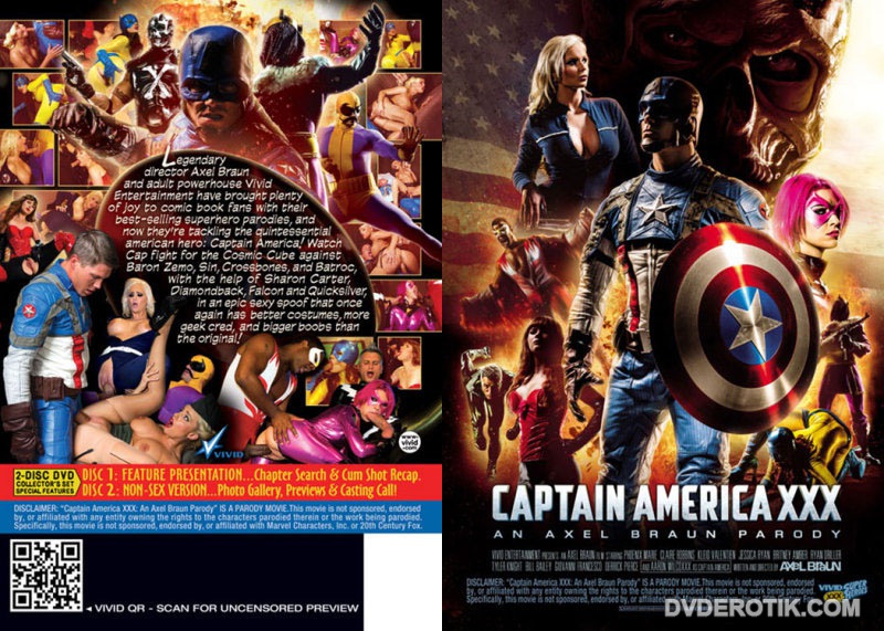 800px x 571px - Captain America XXX An Axel Braun Parody DVD by Vivid