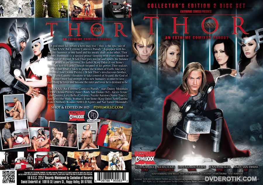 Thor Porn Parody - Thor XXX An Extreme Comixxx Parody Collectors Edi DVD by ...