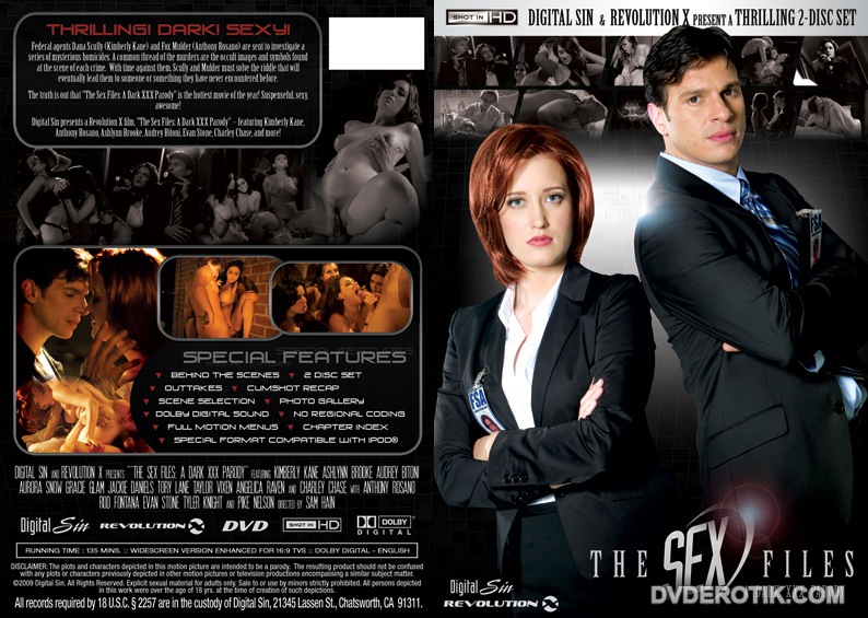 Sex Filex - The Sex Files A Dark XXX Parody DVD by Digital Sin