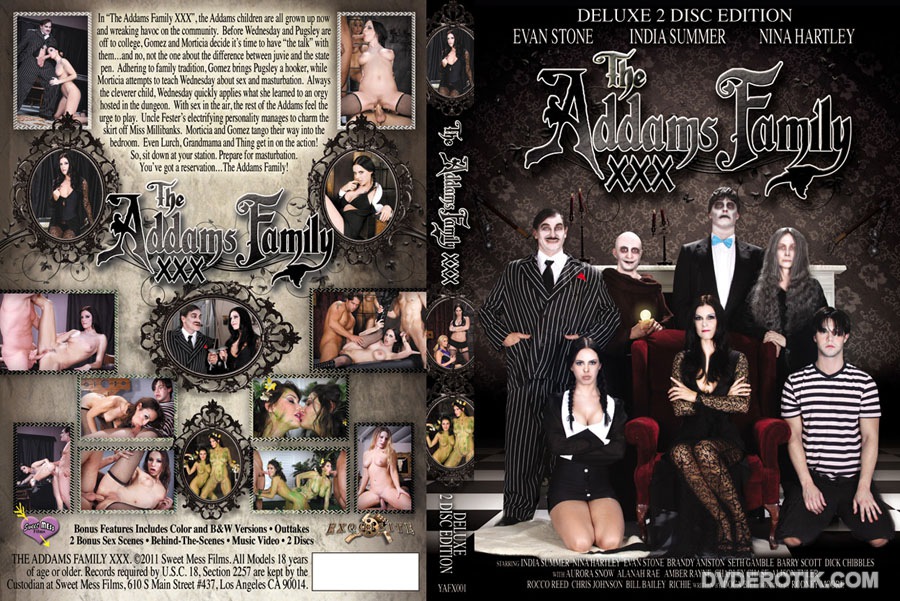 The Addams Family XXX Deluxe 2 Disc Edition DVD by Exquisite