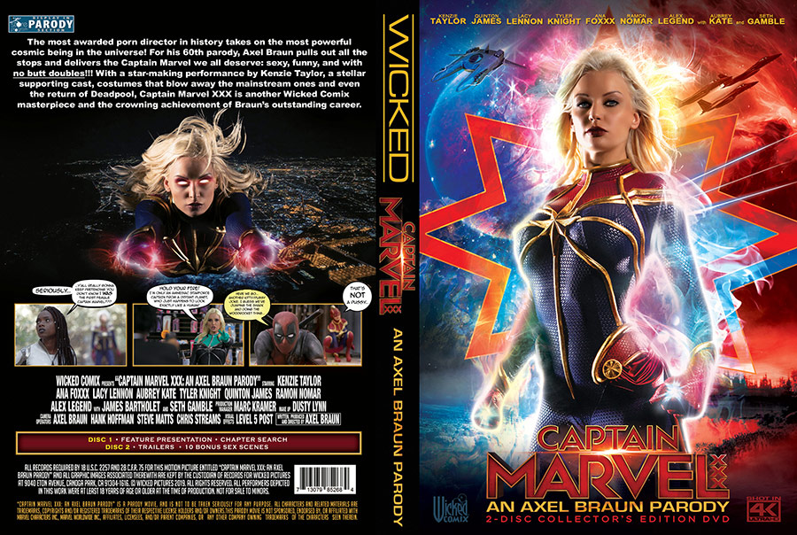 Captain Marvel XXX: An Axel Braun Parody - 2 Disc Set Captain Marvel XXX: An Axel Braun Parody - 2 Disc Set